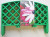 Забор декоративный №6 24х320см (7секций) зеленый Плетенка