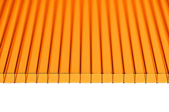 Поликарбонат 6мм оранжевый Ultramarin(12х2,1)