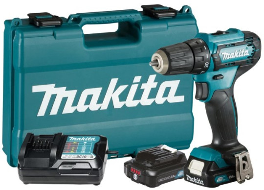 Шуруповерт MAKITA DF333DWAE 12 V, 2 А/ч, Li-ion, 2 Аккумулятора